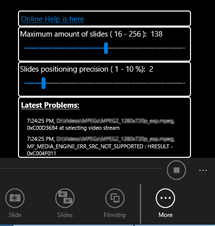 Filmstrip Video Player