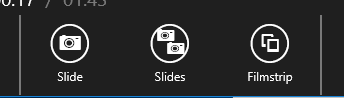 Filmstrip Video Player