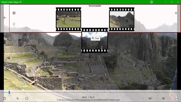 Playlist Video Player