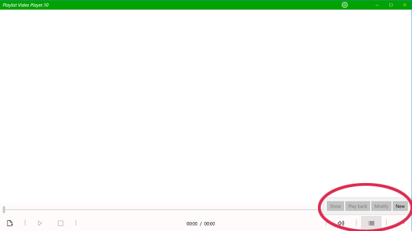 Playlist Video Player